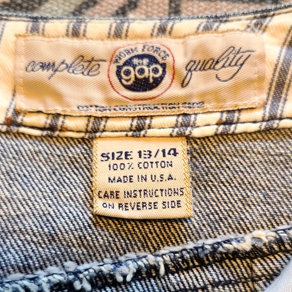 Vintage 1980's The Gap Stone Wash Denim Skirt Size 13/14 - Picture 16 of 16